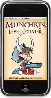 Munchkin Level Counter app