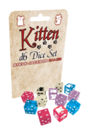Kitten D6 Dice